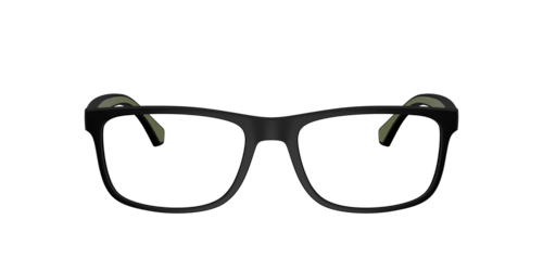 Emporio Armani - EA3147, Herren, Matt Schwarz/green/brown, Größe: Durchschnittlich