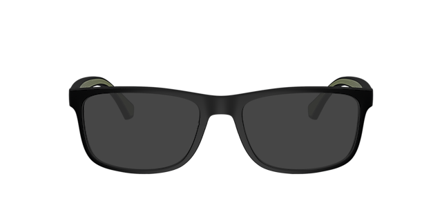 EA3147 Matzwart KunststofEyeglass Frames van B24, met getinte lenzen