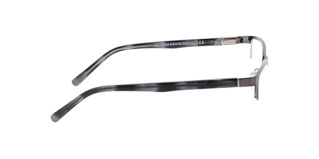 Alamo Anthracite & Grey MetallEyeglass Frames von B24, Seitenansicht