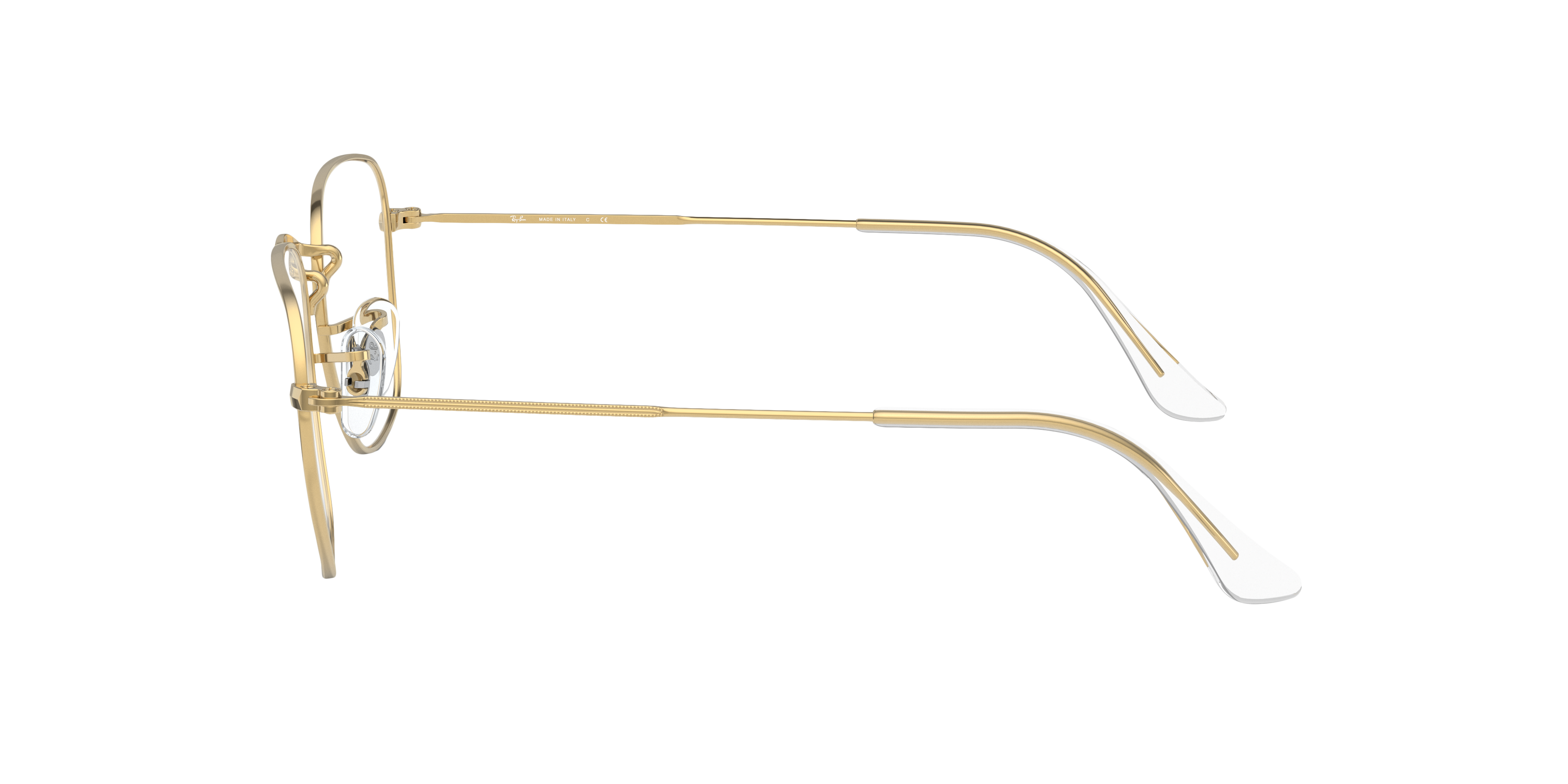 RB3857V Goud MetaalEyeglass Frames van B24, Zijaanzicht