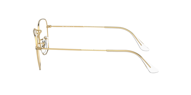 RB3857V Goud MetaalEyeglass Frames van B24, Zijaanzicht