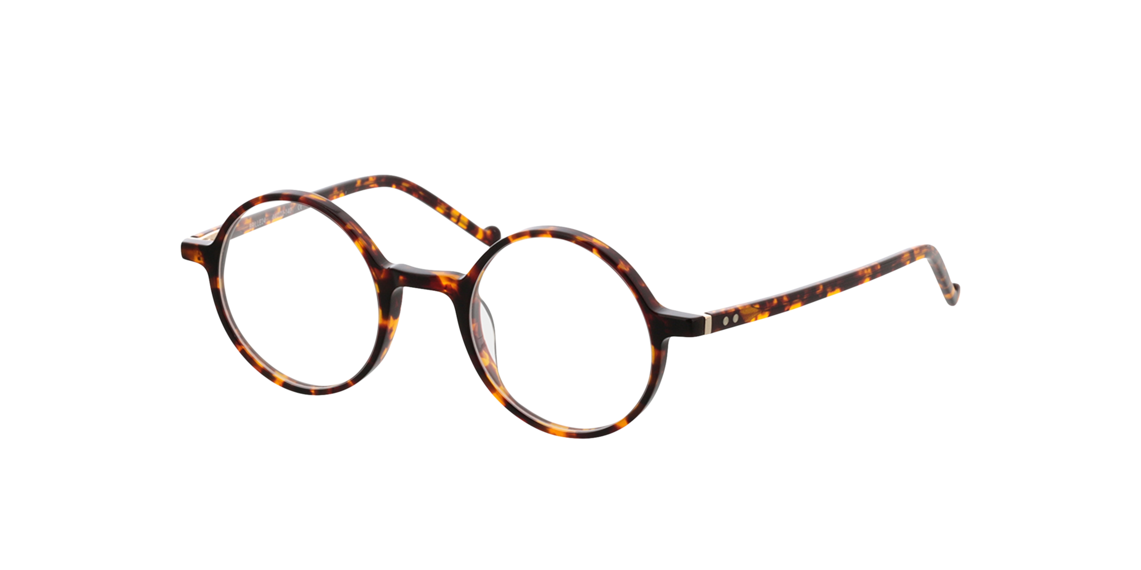 Torello Havana AcetaatEyeglass Frames van B24, Hoekweergave