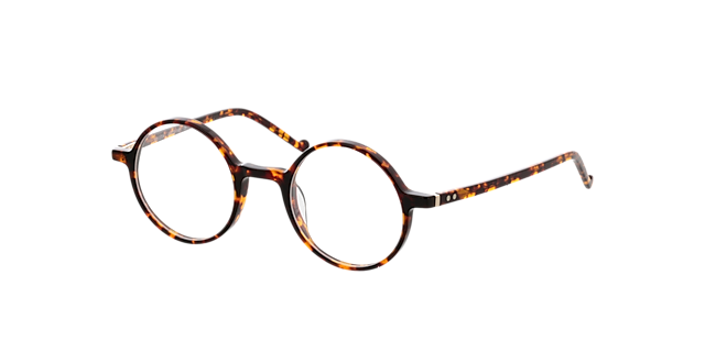 Torello Havana AcetatEyeglass Frames von B24, Dreiviertelansicht