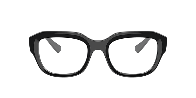 Leonid Optics Bio-Based Schwarz KunststoffEyeglass Frames von B24, Vorderansicht