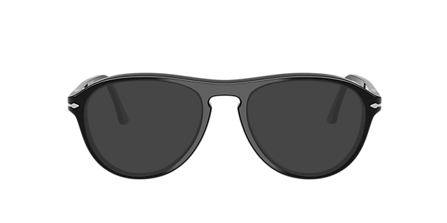 PO3371V Zwart AcetaatEyeglass Frames van B24, met getinte lenzen