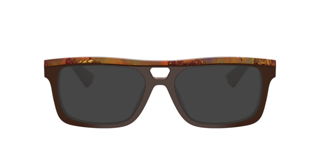 DG3431 Top Brown & Pearl Gold & Brown AcetaatEyeglass Frames van B24, met getinte lenzen