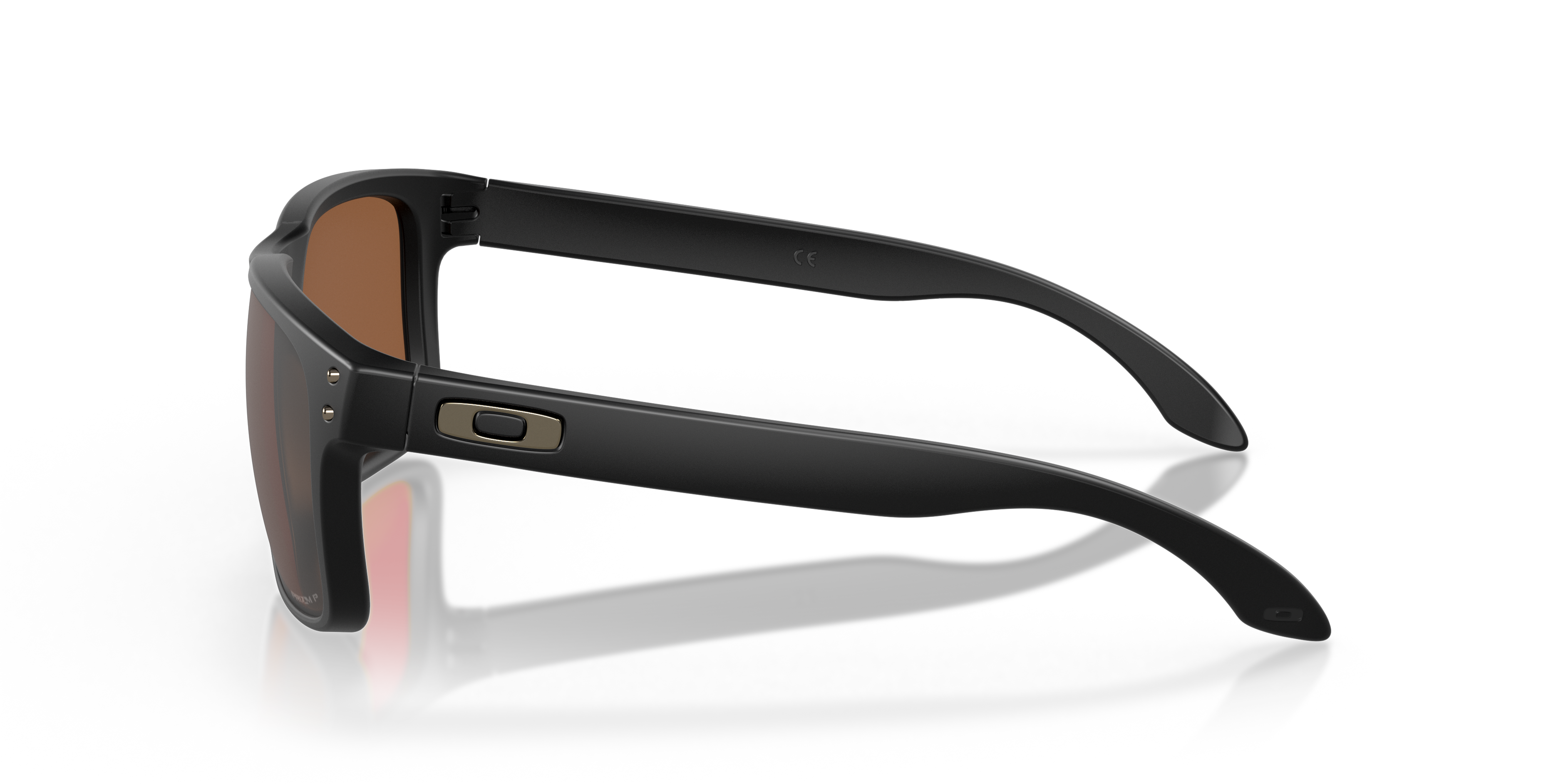 Holbrook™ Matt Schwarz KunststoffEyeglass Frames von B24, Seitenansicht