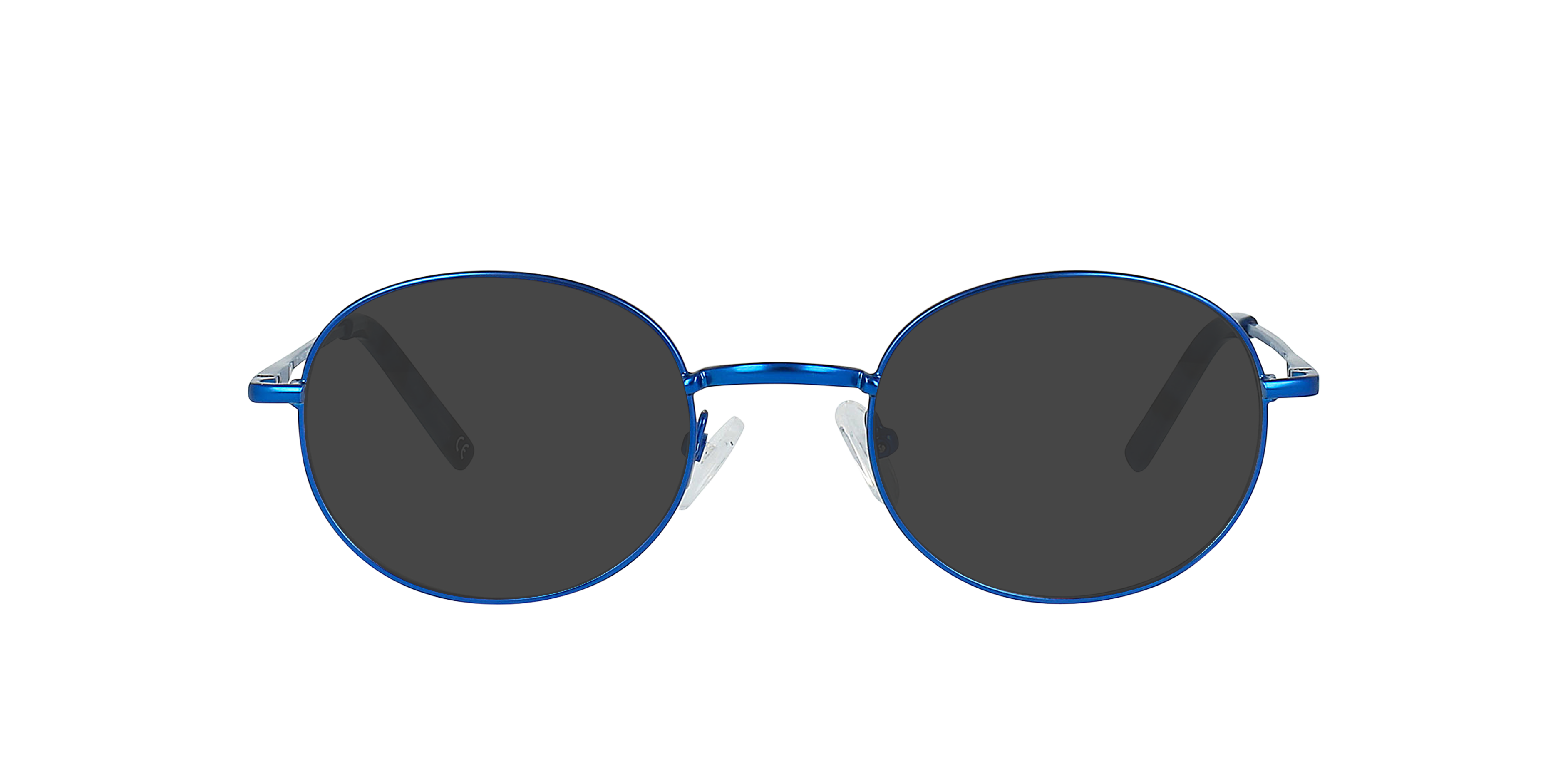 Clinton Blue Metal MetallEyeglass Frames von B24, mit getönten Gläsern