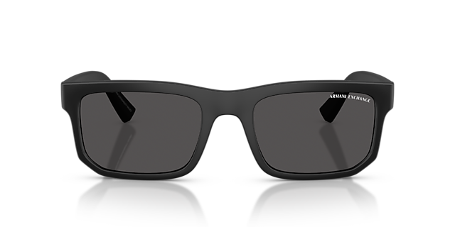 AX4165S Matt Schwarz KunststoffSunglass Frames von B24, Vorderansicht