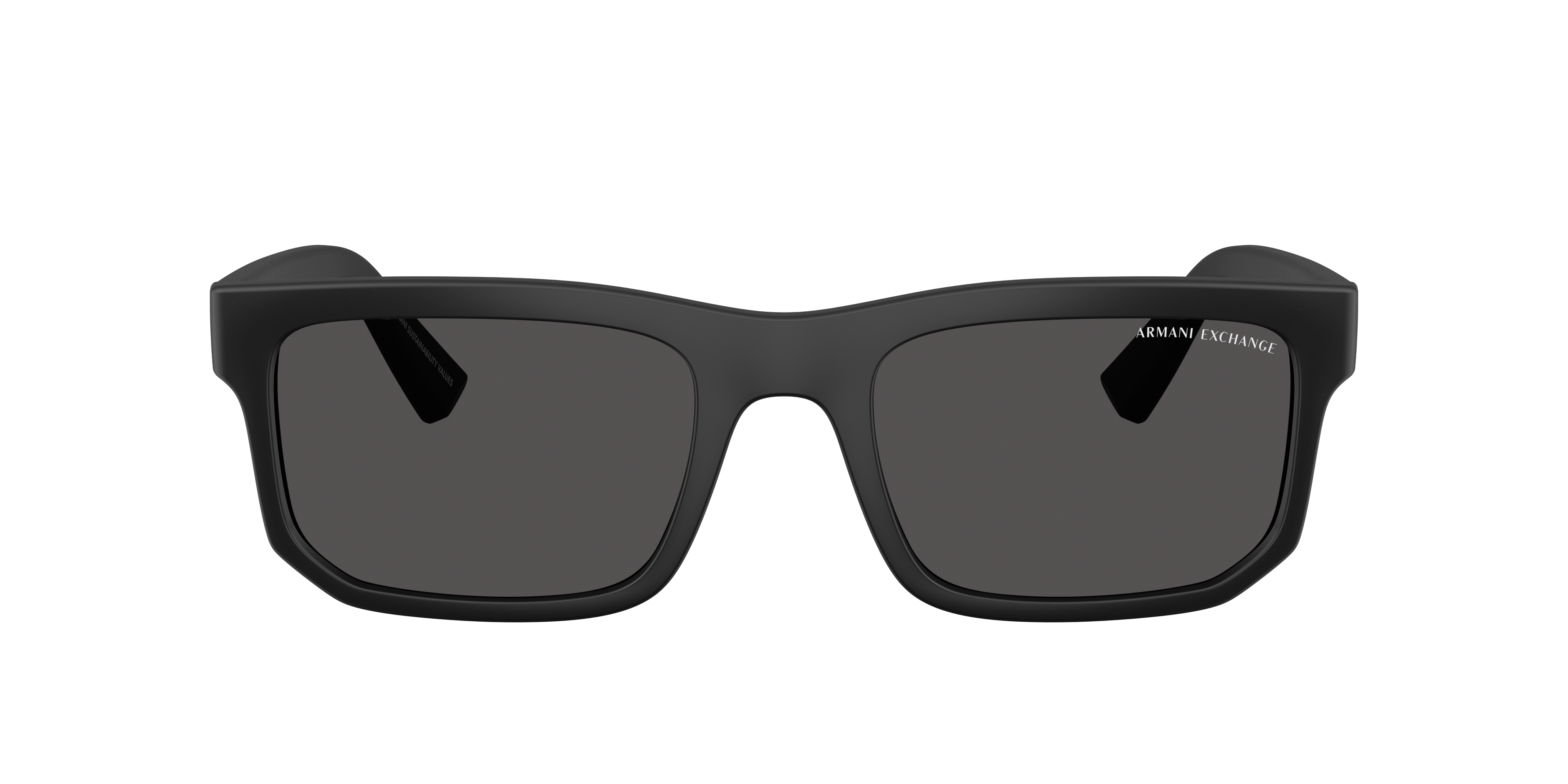 AX4165S Matt Schwarz KunststoffSunglass Frames von B24, mit getönten Gläsern