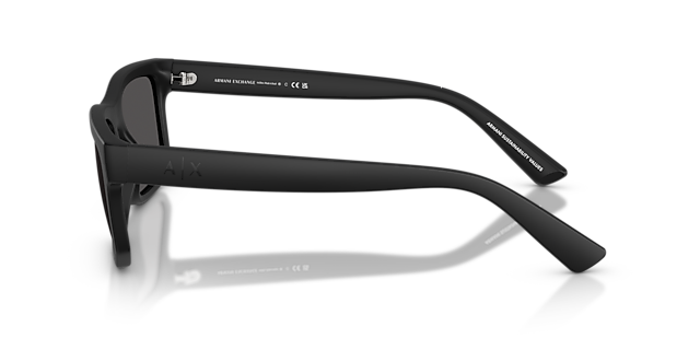 AX4165S Matt Schwarz KunststoffSunglass Frames von B24, Seitenansicht