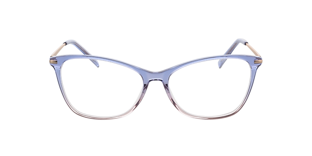 Emily Purple  &  Pink  &  Pink Gold AcetatEyeglass Frames von B24, Vorderansicht