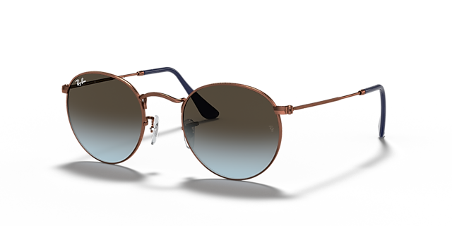 RB3447 Bronze-Kupfer MetallSunglass Frames von B24, Dreiviertelansicht