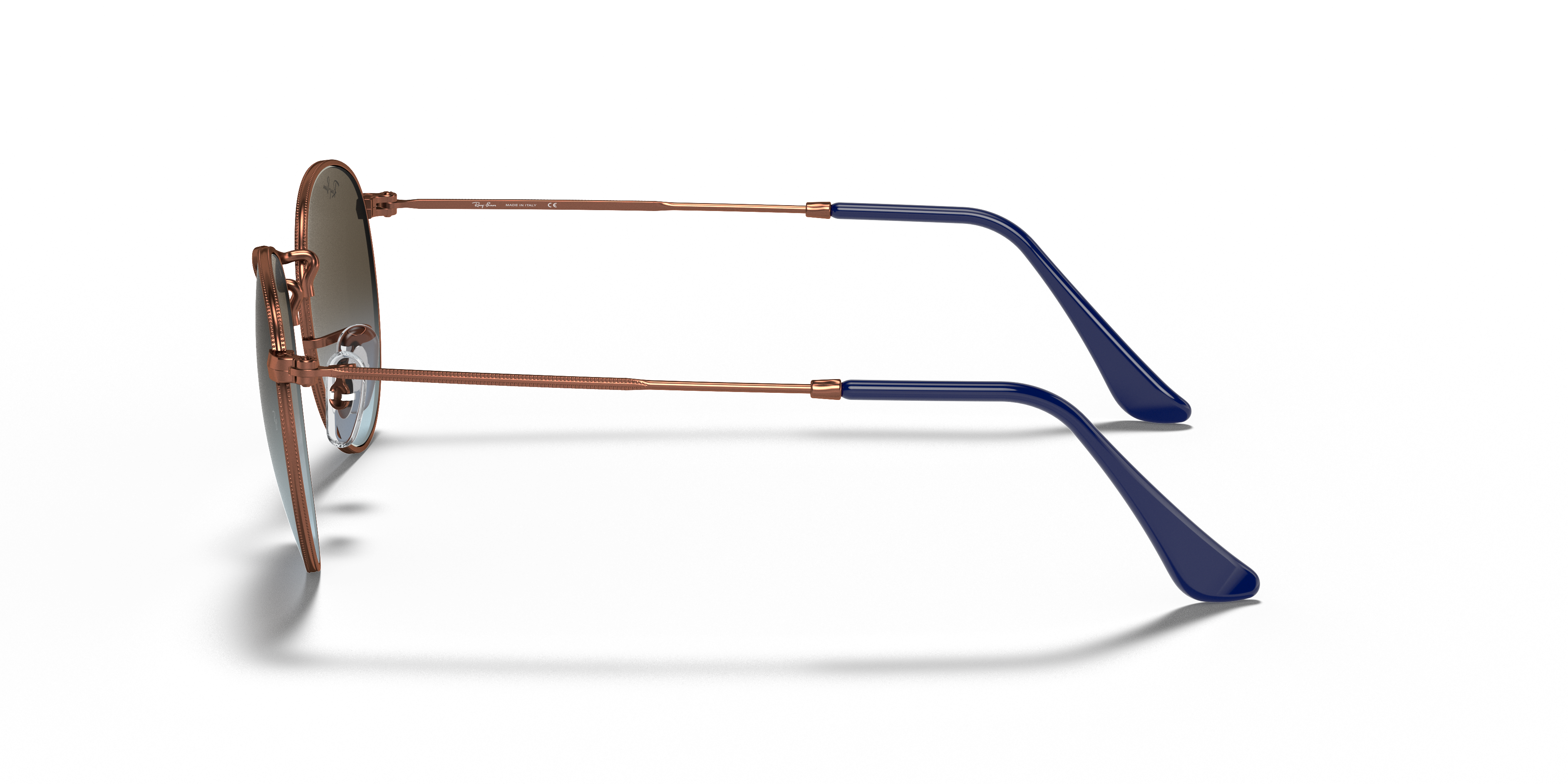 RB3447 Bronze-Kupfer MetallSunglass Frames von B24, Seitenansicht