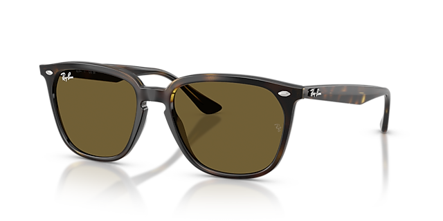 RB4362 Havana KunststoffSunglass Frames von B24, Dreiviertelansicht