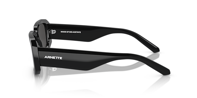 AN4318 Schwarz AcetatSunglass Frames von B24, Seitenansicht
