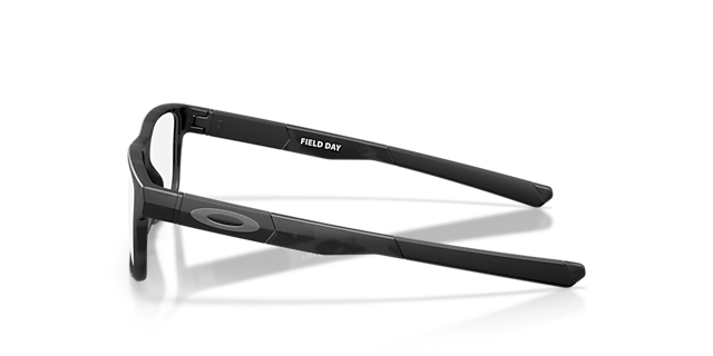 Field Day (Youth Fit) Satin Black Camo KunststoffEyeglass Frames von B24, Seitenansicht