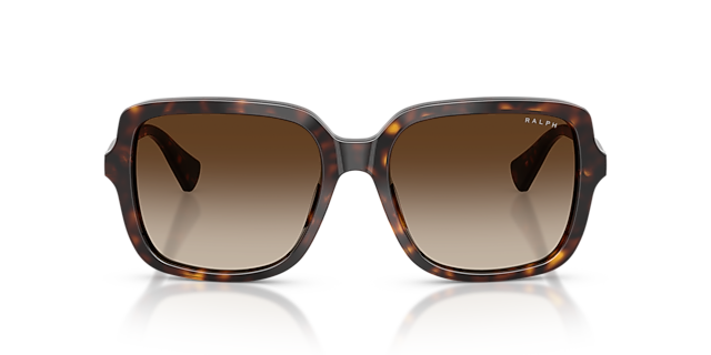 RA5333U Glanzend donker Havana AcetaatSunglass Frames van B24, Vooraanzicht