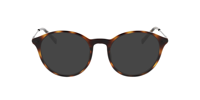 Omaha Havana & Black KunststofEyeglass Frames van B24, met getinte lenzen