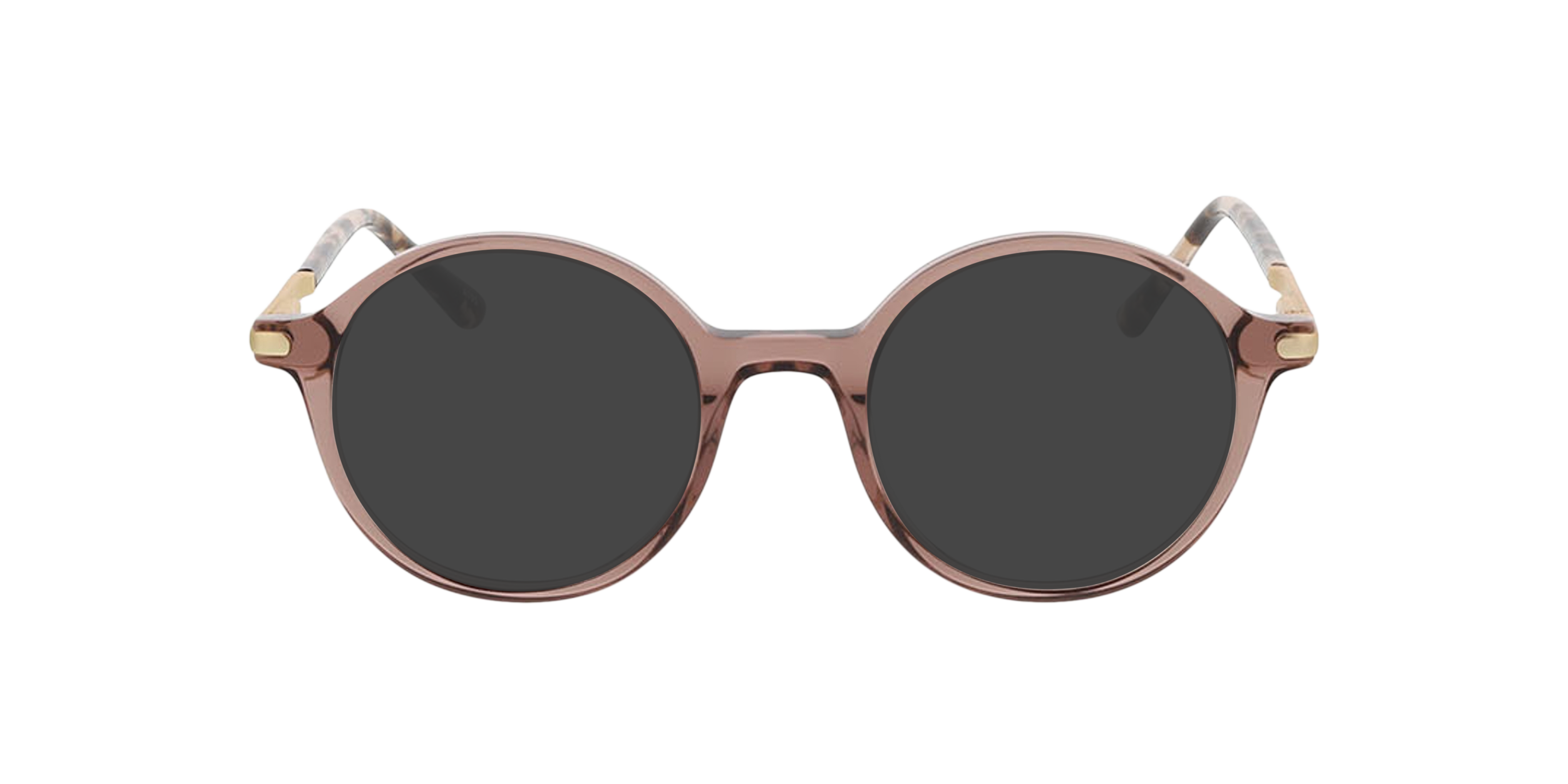 Albany Crystal Hellbraun AcetatEyeglass Frames von B24, mit getönten Gläsern