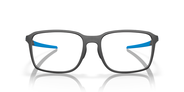 Ingress Grau Rauch satiniert KunststoffEyeglass Frames von B24, Vorderansicht