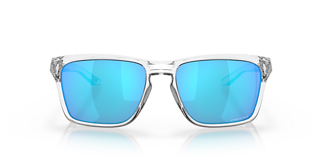 Sylas Glanzend transparant KunststofSunglass Frames van B24, Vooraanzicht