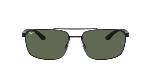 Ray-Ban - RB3737, Schwarz/Black/Gunmetal, Größe: X-Large