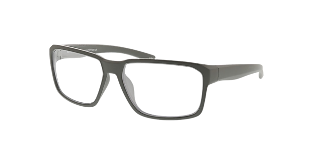 Rocket Matgrijs KunststofEyeglass Frames van B24, Hoekweergave