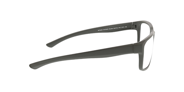 Rocket Matgrijs KunststofEyeglass Frames van B24, Zijaanzicht