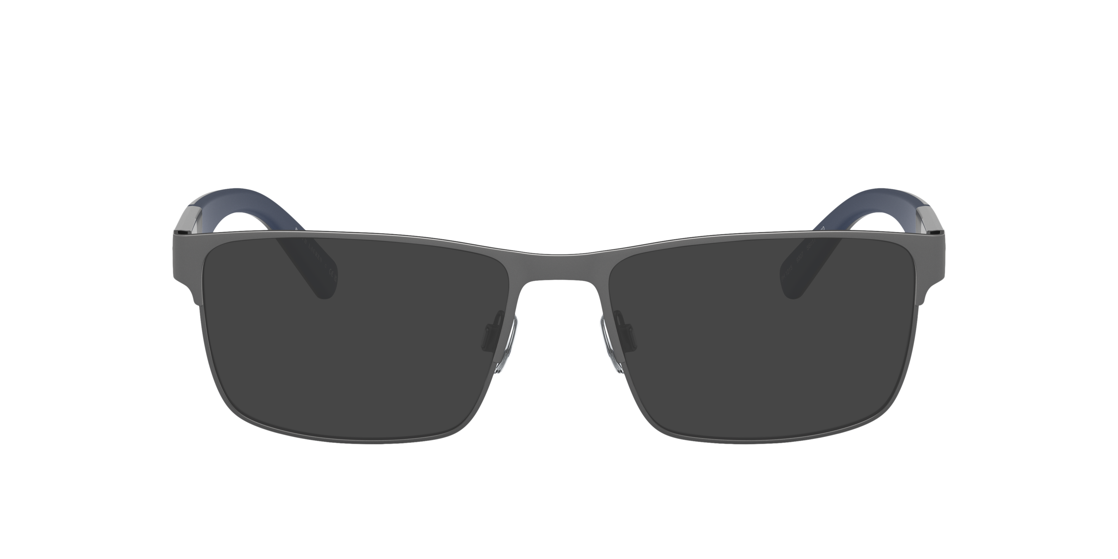 PH1215 Gunmetal dunkel halbglänzend MetallEyeglass Frames von B24, mit getönten Gläsern