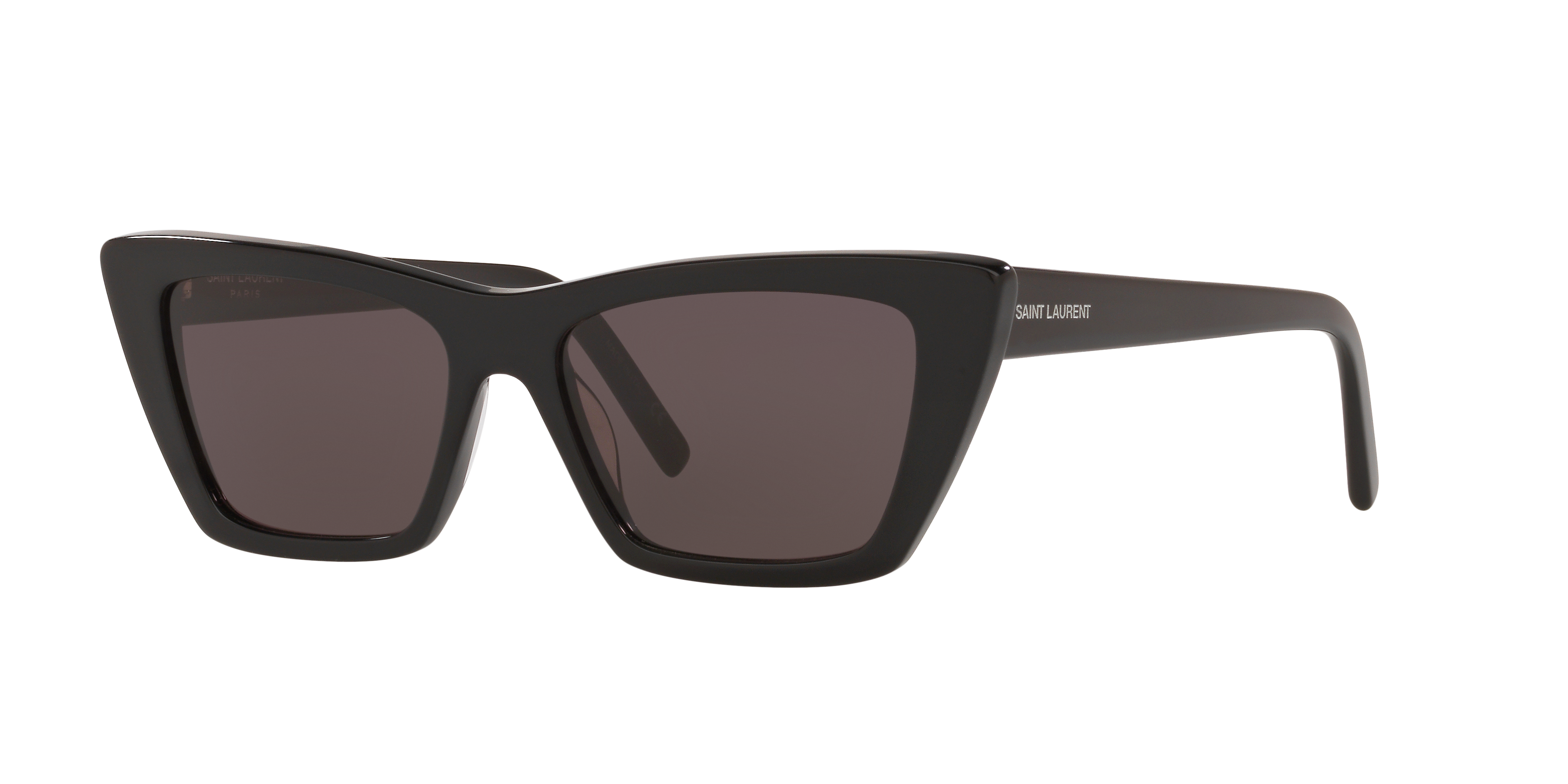 SL 276 MICA Schwarz AcetatSunglass Frames von B24, Dreiviertelansicht