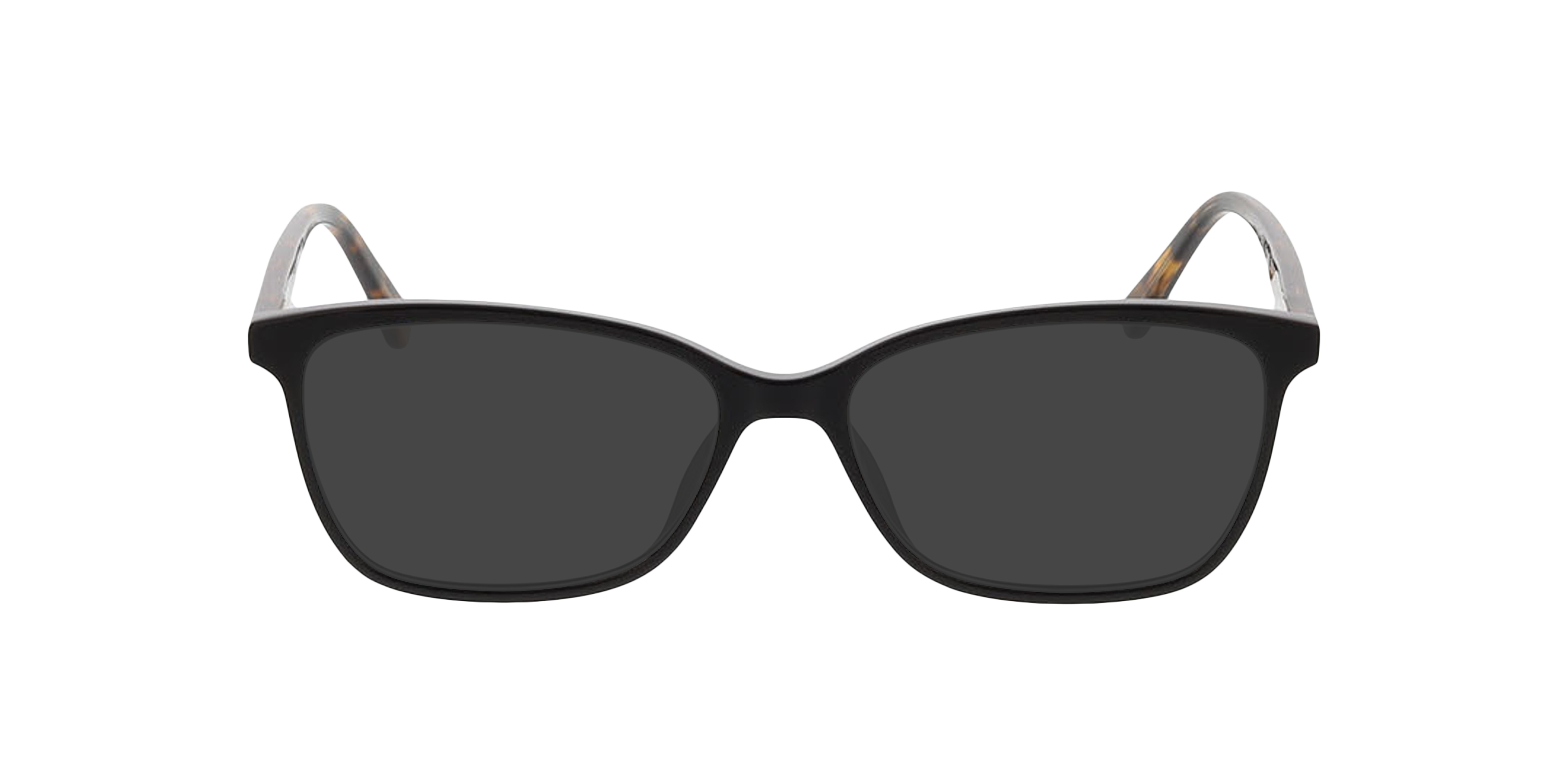 Kimball Zwart KunststofEyeglass Frames van B24, met getinte lenzen