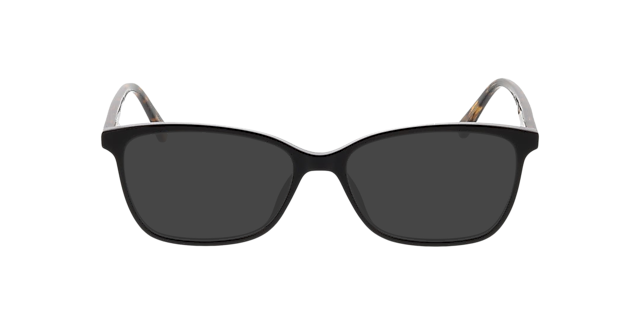 Kimball Zwart KunststofEyeglass Frames van B24, met getinte lenzen
