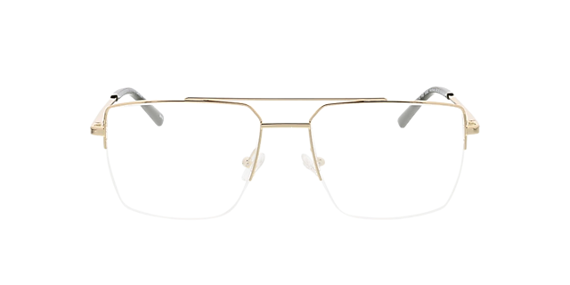 Hamburg Goud MetaalEyeglass Frames van B24, Vooraanzicht