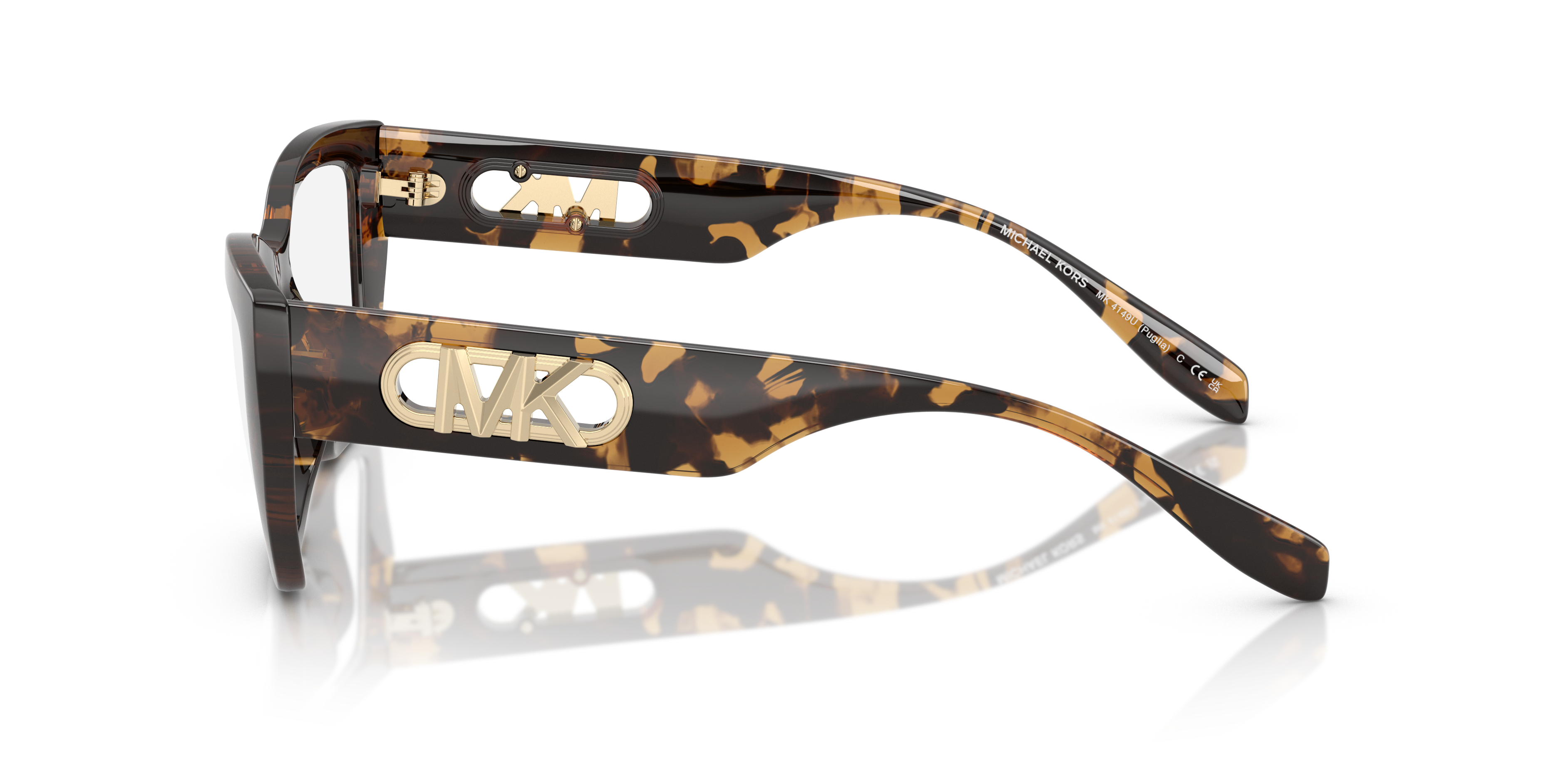 MK4149U Tortoise dunkel KunststoffEyeglass Frames von B24, Seitenansicht