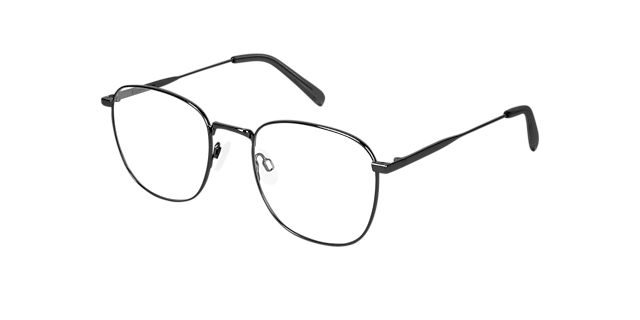 Richy Black Titanium TitaanEyeglass Frames van B24, Hoekweergave