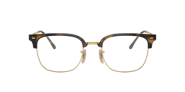 RB7216 Havana op goud KunststofEyeglass Frames van B24, Vooraanzicht