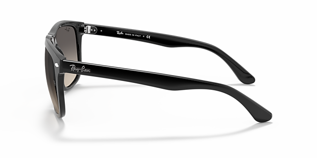 RB4147 Zwart KunststofSunglass Frames van B24, Zijaanzicht
