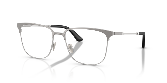 AR5163 Matt Gunmetal MetallEyeglass Frames von B24, Dreiviertelansicht