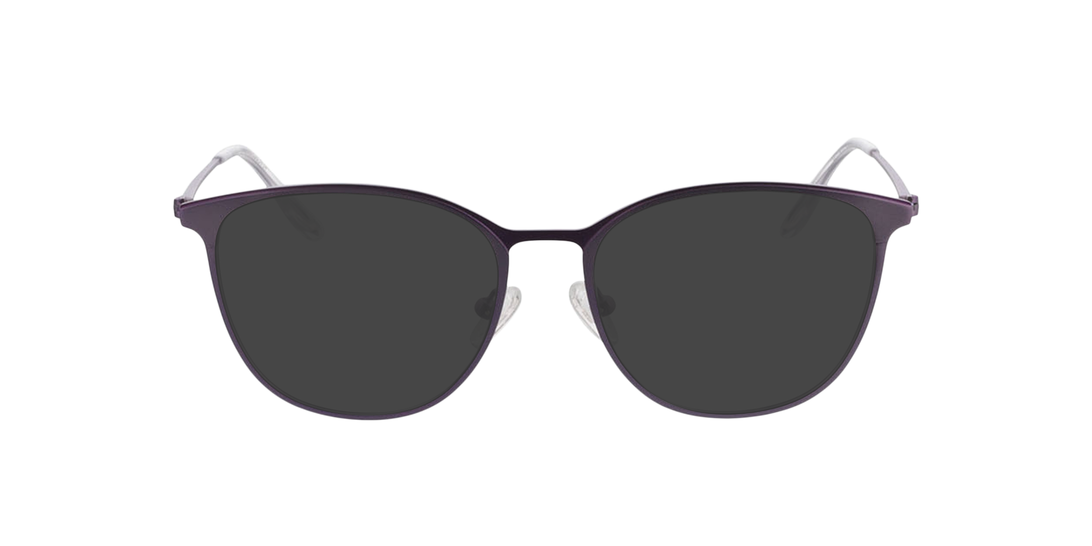 Madrid Matpaars  &  matdonkerpaars MetaalEyeglass Frames van B24, met getinte lenzen