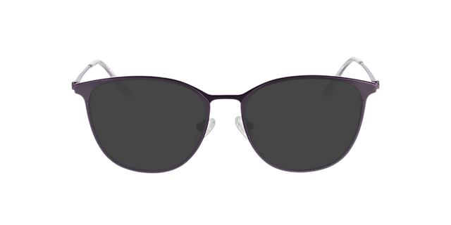 Madrid Matpaars & matdonkerpaars MetaalEyeglass Frames van B24, met getinte lenzen