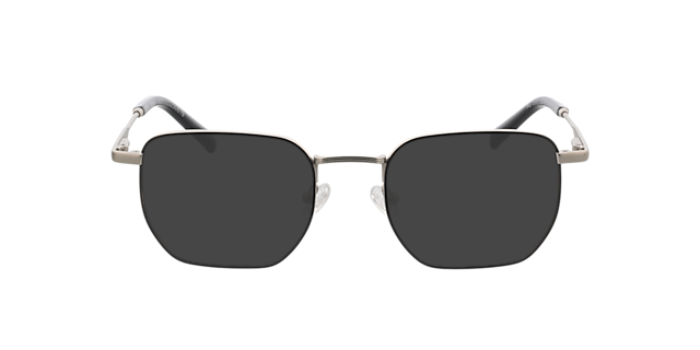 Blake Satijn zilver & zwart MetaalEyeglass Frames van B24, met getinte lenzen