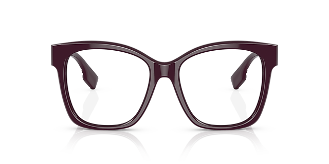 BE2363 Bordeaux AcetatEyeglass Frames von B24, Vorderansicht