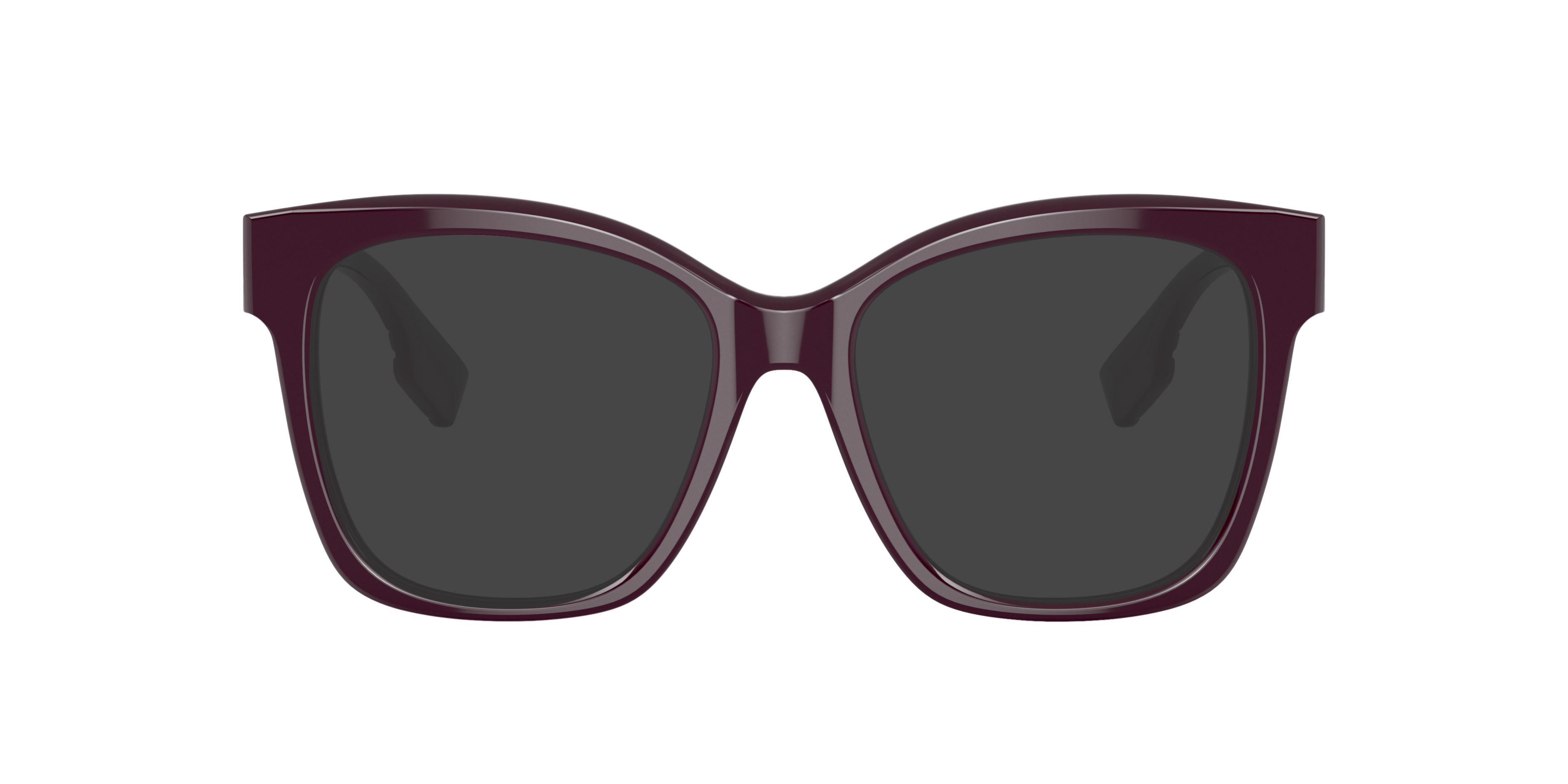 BE2363 Bordeaux AcetaatEyeglass Frames van B24, met getinte lenzen