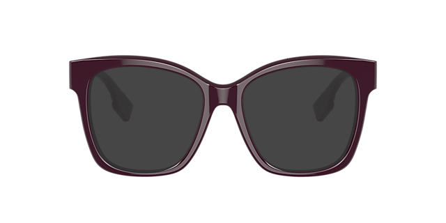 BE2363 Bordeaux AcetatEyeglass Frames von B24, mit getönten Gläsern