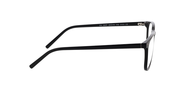 Tilbury Schwarz AcetatEyeglass Frames von B24, Seitenansicht