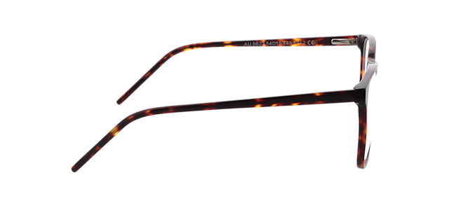 Malmö Havana AcetaatEyeglass Frames van B24, Zijaanzicht