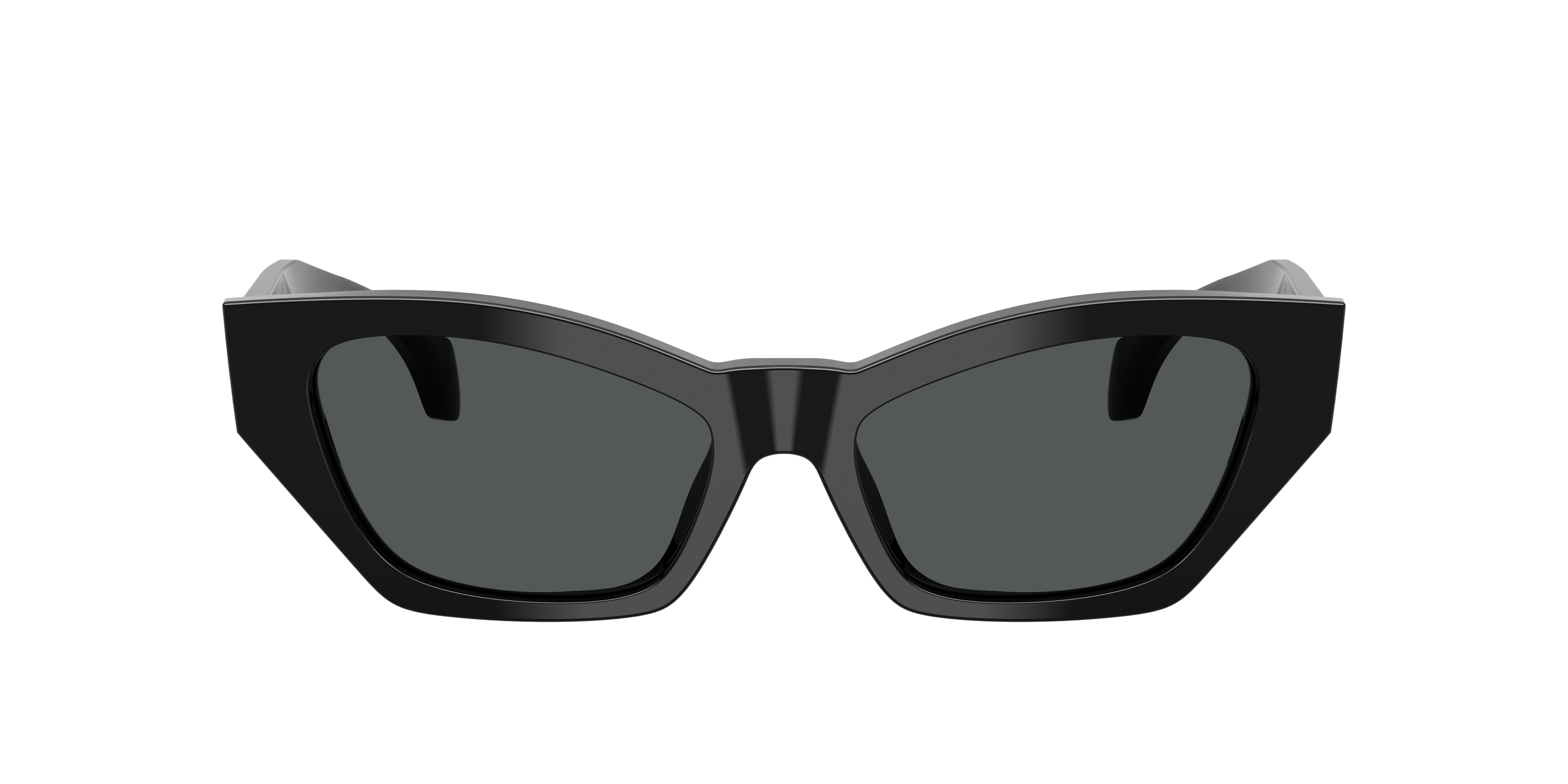 VE4488U Zwart AcetaatSunglass Frames van B24, met getinte lenzen