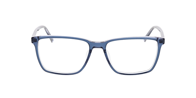 Teneriffa Tweelaags kristal blauw & grijs AcetaatEyeglass Frames van B24, Vooraanzicht