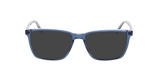 Teneriffa Tweelaags kristal blauw & grijs AcetaatEyeglass Frames van B24, met getinte lenzen